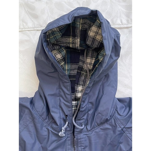 Harbor Master Men's Lined Windbreaker Raincoat Sz XL Small Flaws - Picture 4 of 12